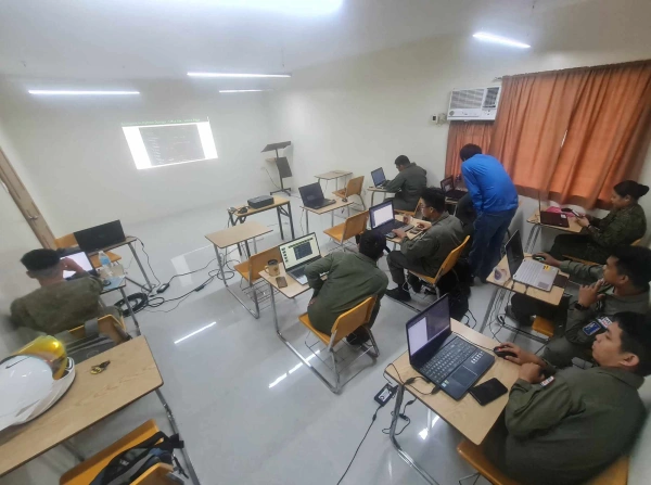 AIRFORCE 220 participants engaged in hands-on Python coding exercises led by KaSocius