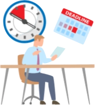 Student experiencing delays in academic forecasting due to late document issuance